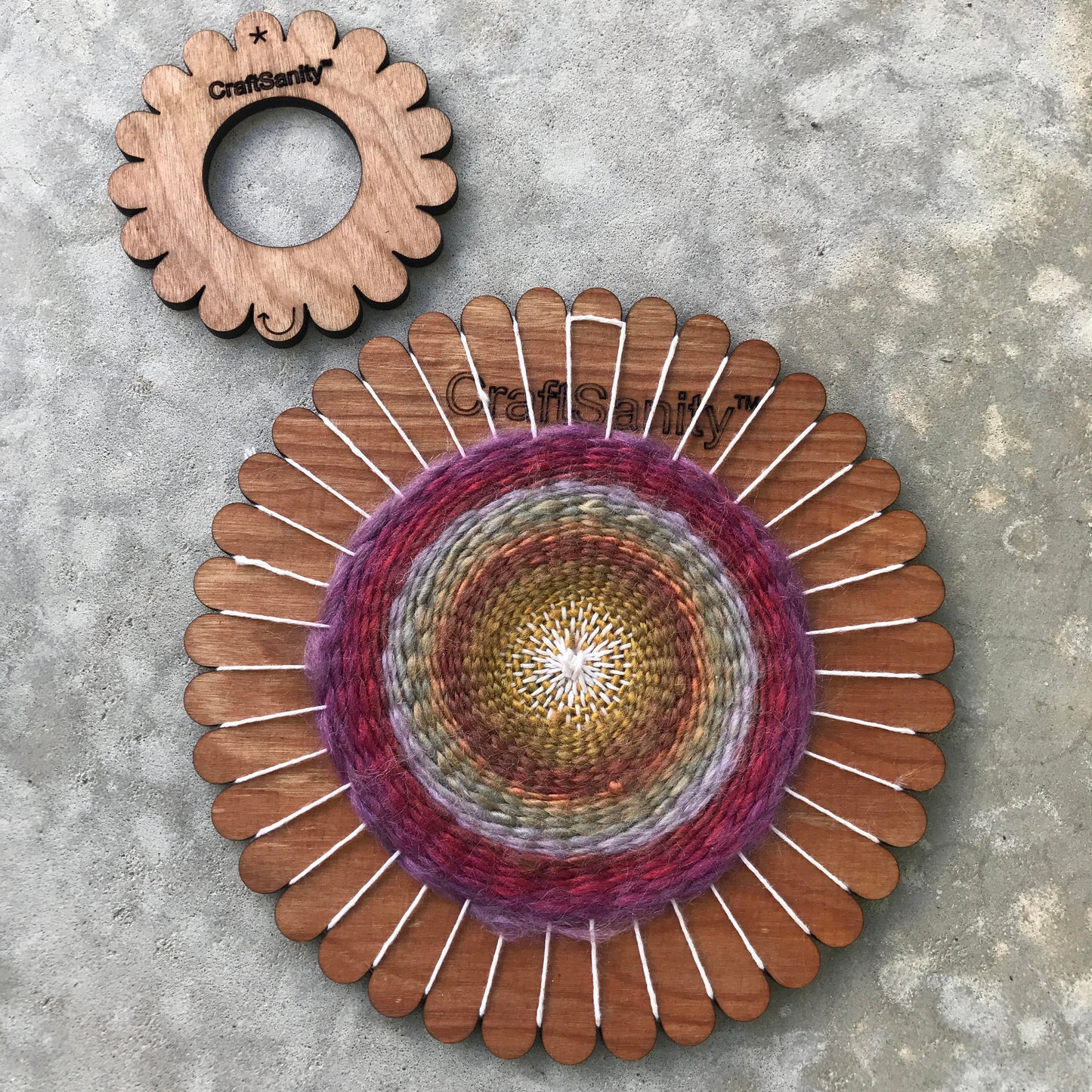 CraftSanity Circular Weaving 3-Loom Set