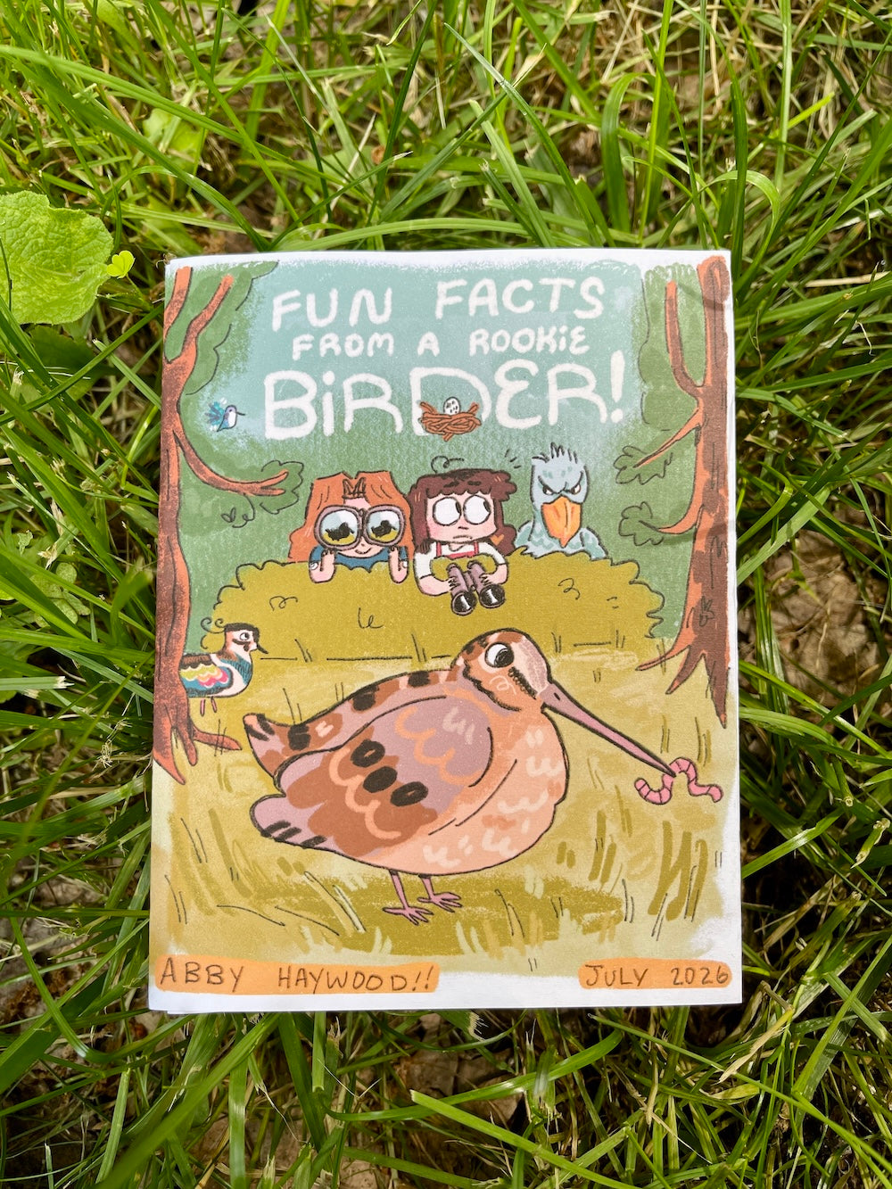 Zine + sticker fun fact mail club!