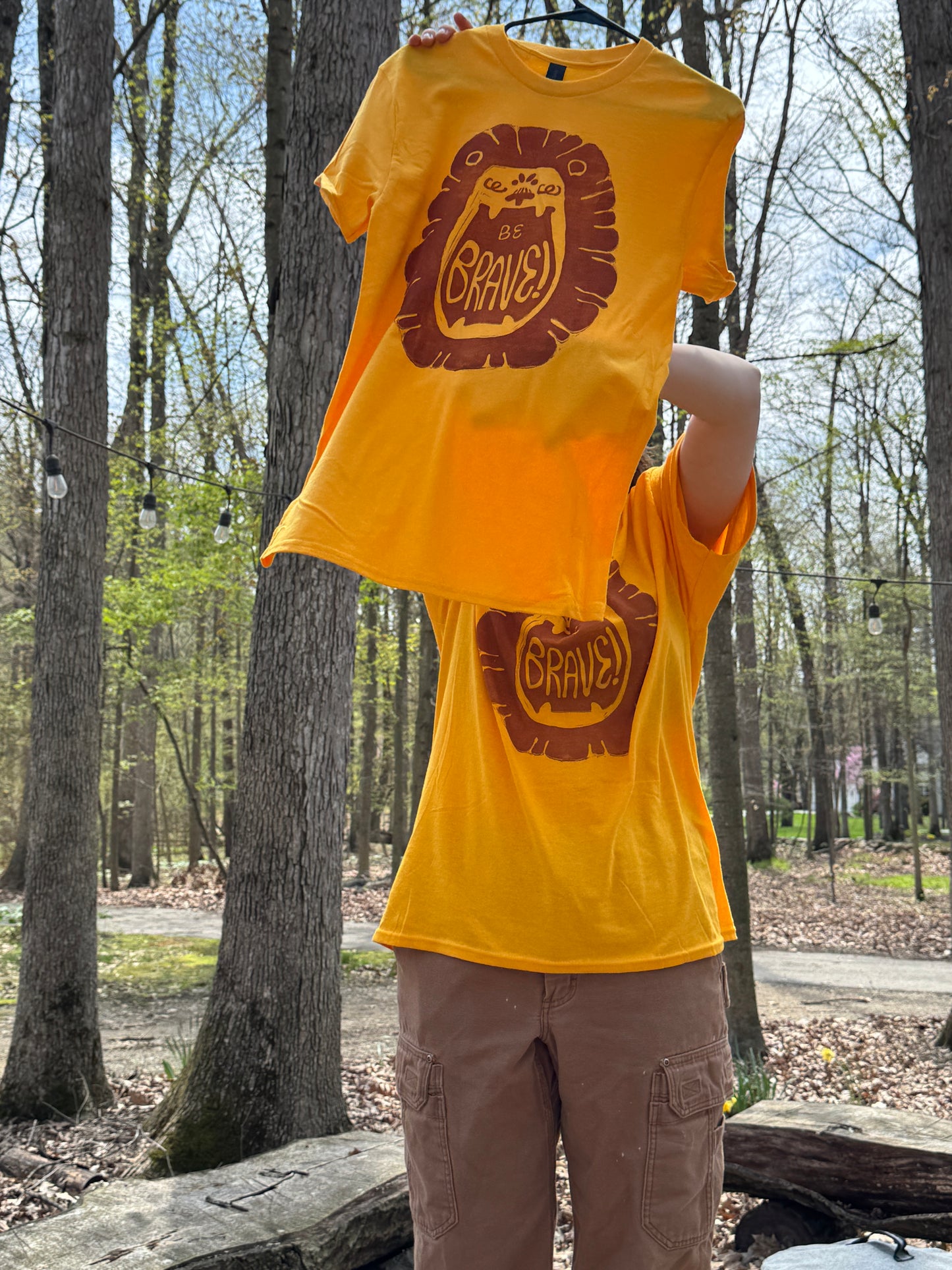 Be Brave! Lion T-shirt
