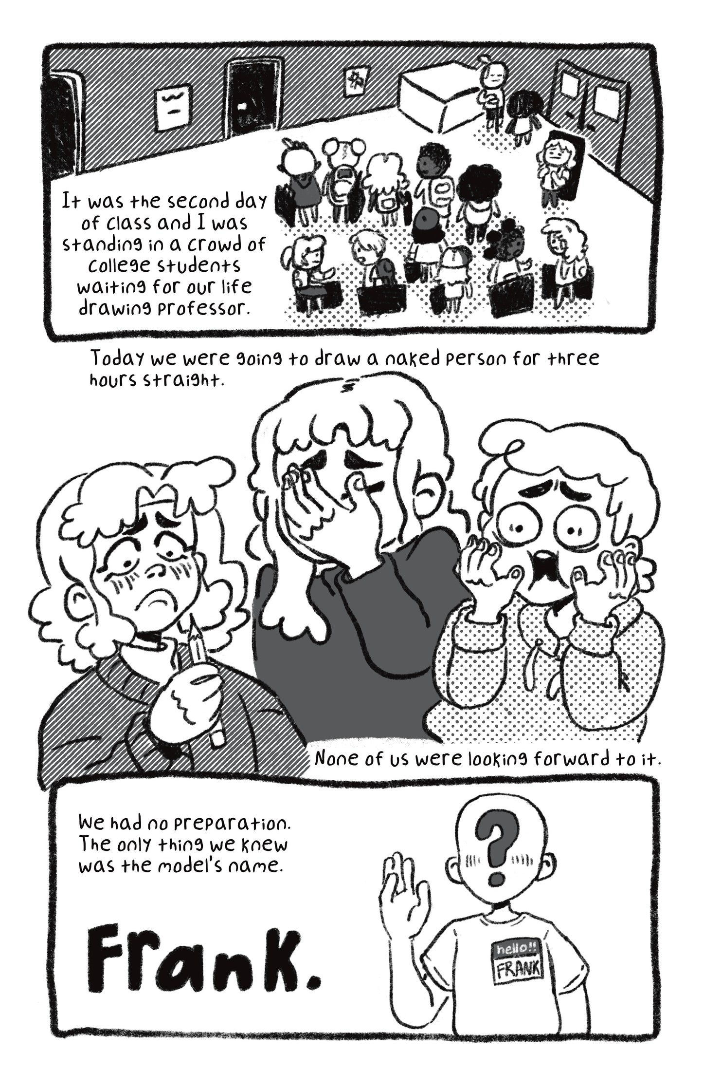 Zine: They Were Naked I Was Afraid
