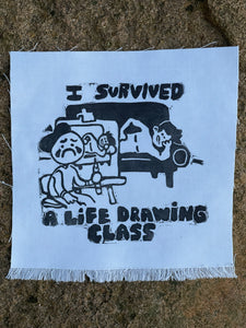 I Survived a Life Drawing Class Patch