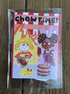 Zine and Sticker: Chow Time