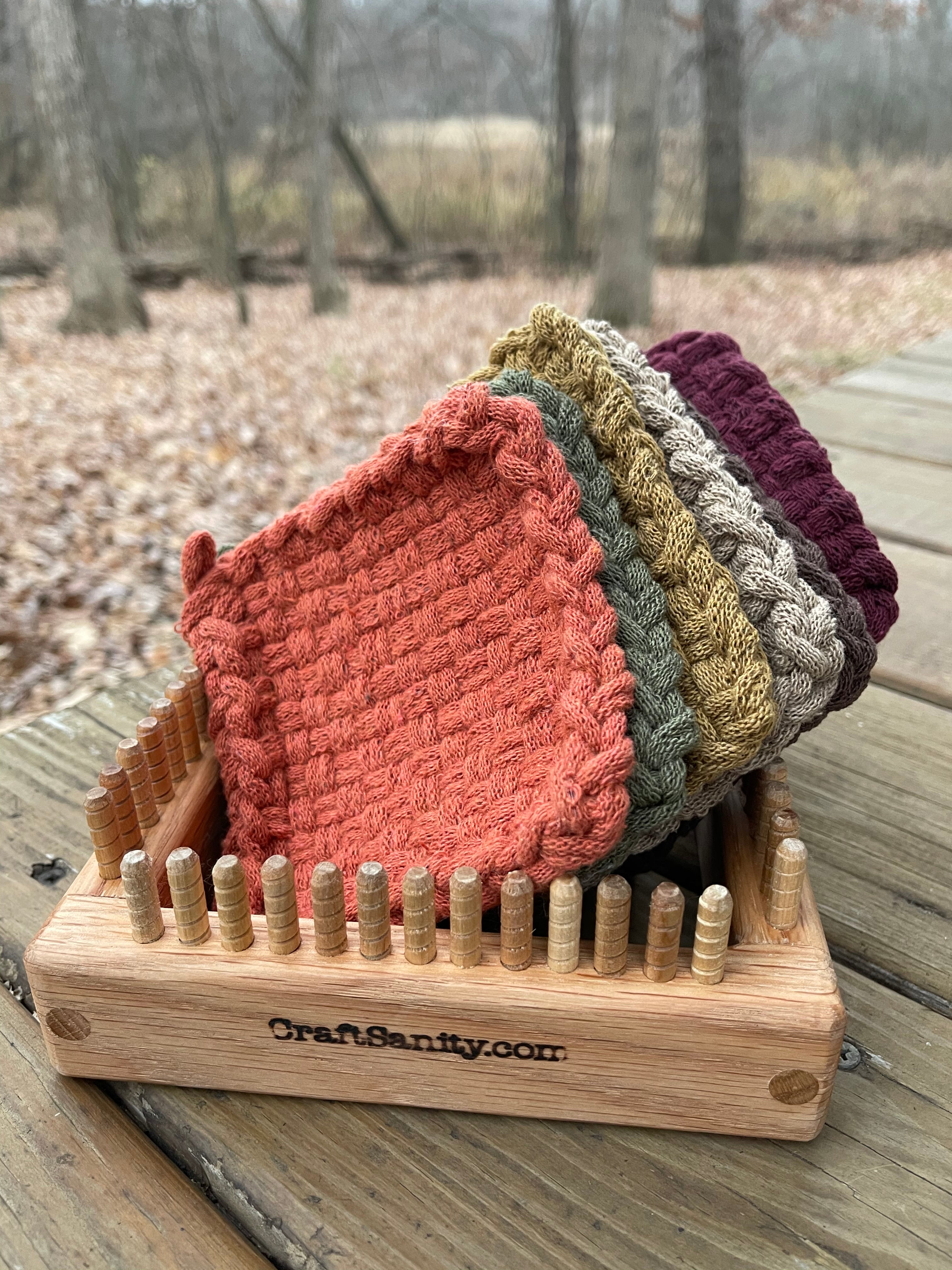 CraftSanity™ Narrow Spaced Coaster Loom Gift Set