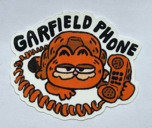 Garfield Phone Sticker