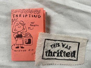 Zine: Conscious Thrifting (Patch included!)