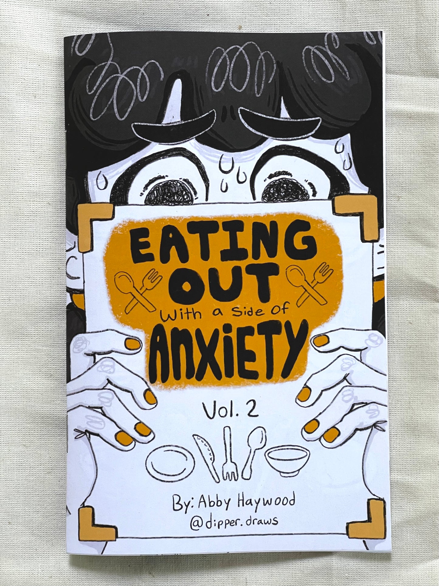 Zine: Eating Out With a Side of Anxiety