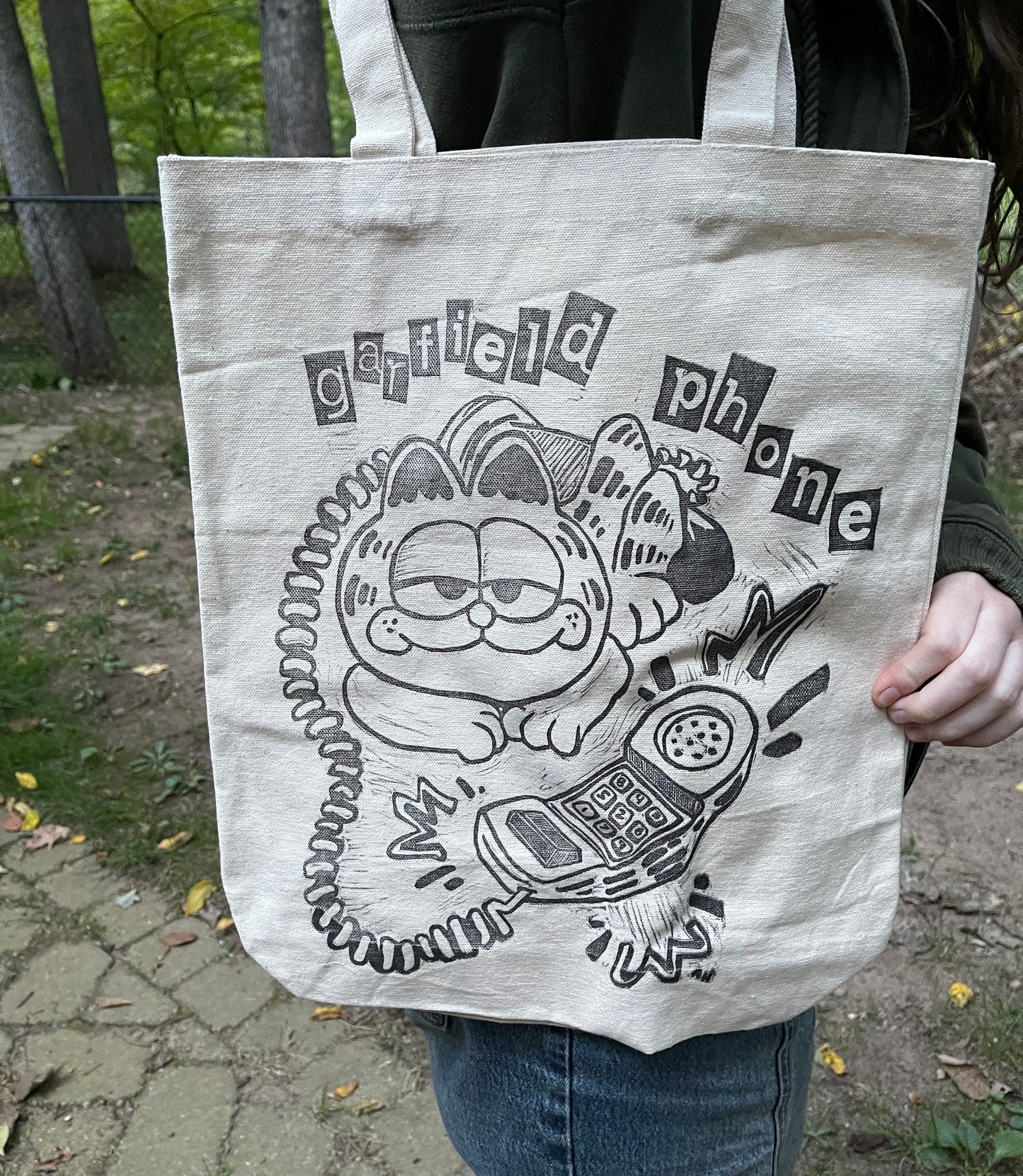 Garfield Phone Tote Bag