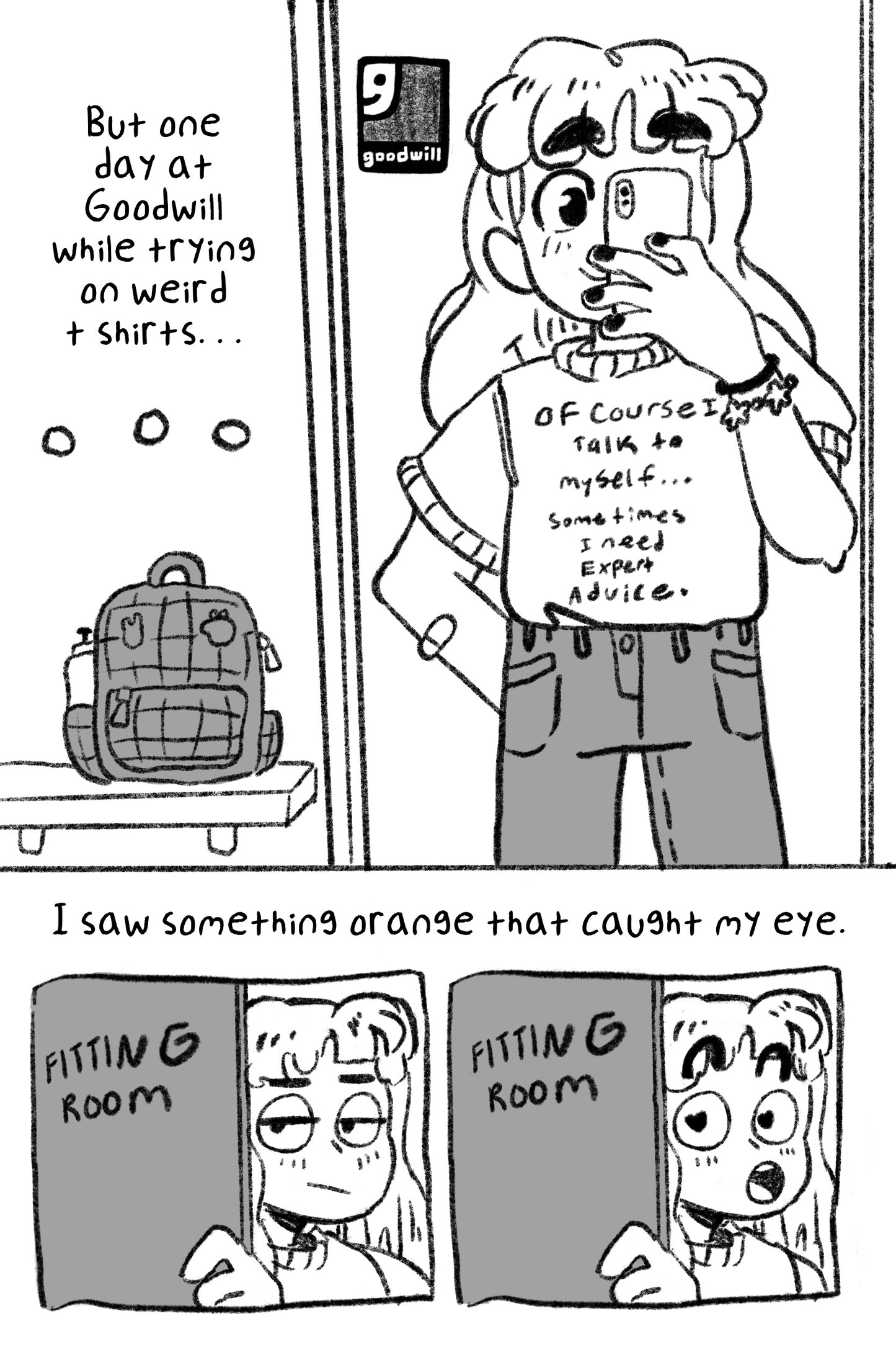 Zine: Ode to my thrifted Garfield phone