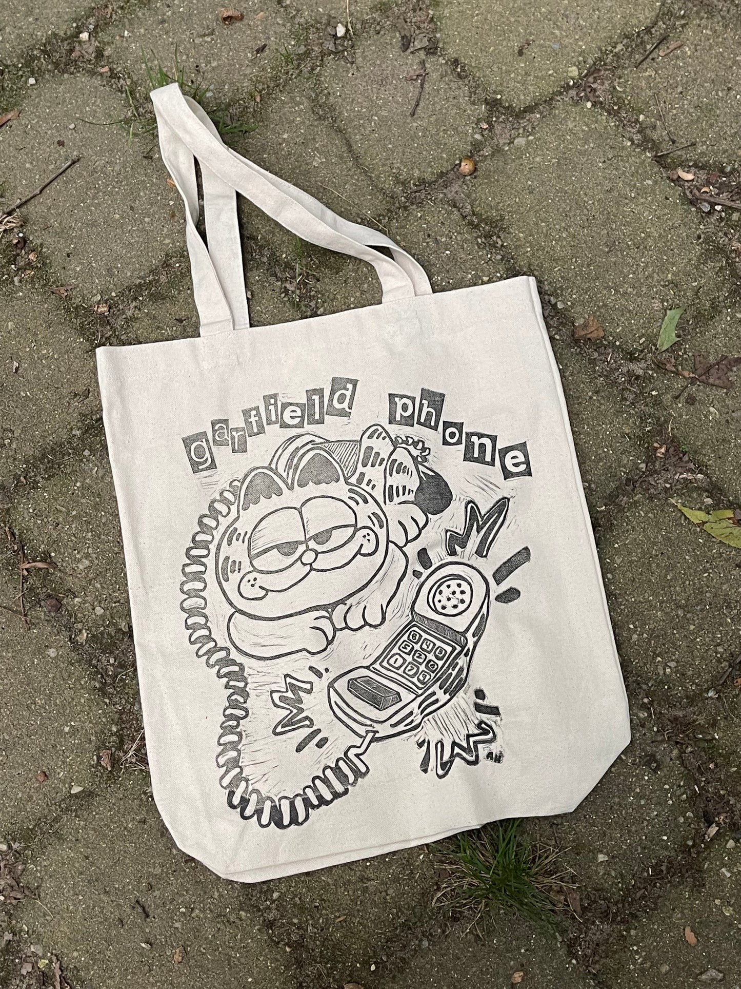 Garfield Phone Tote Bag