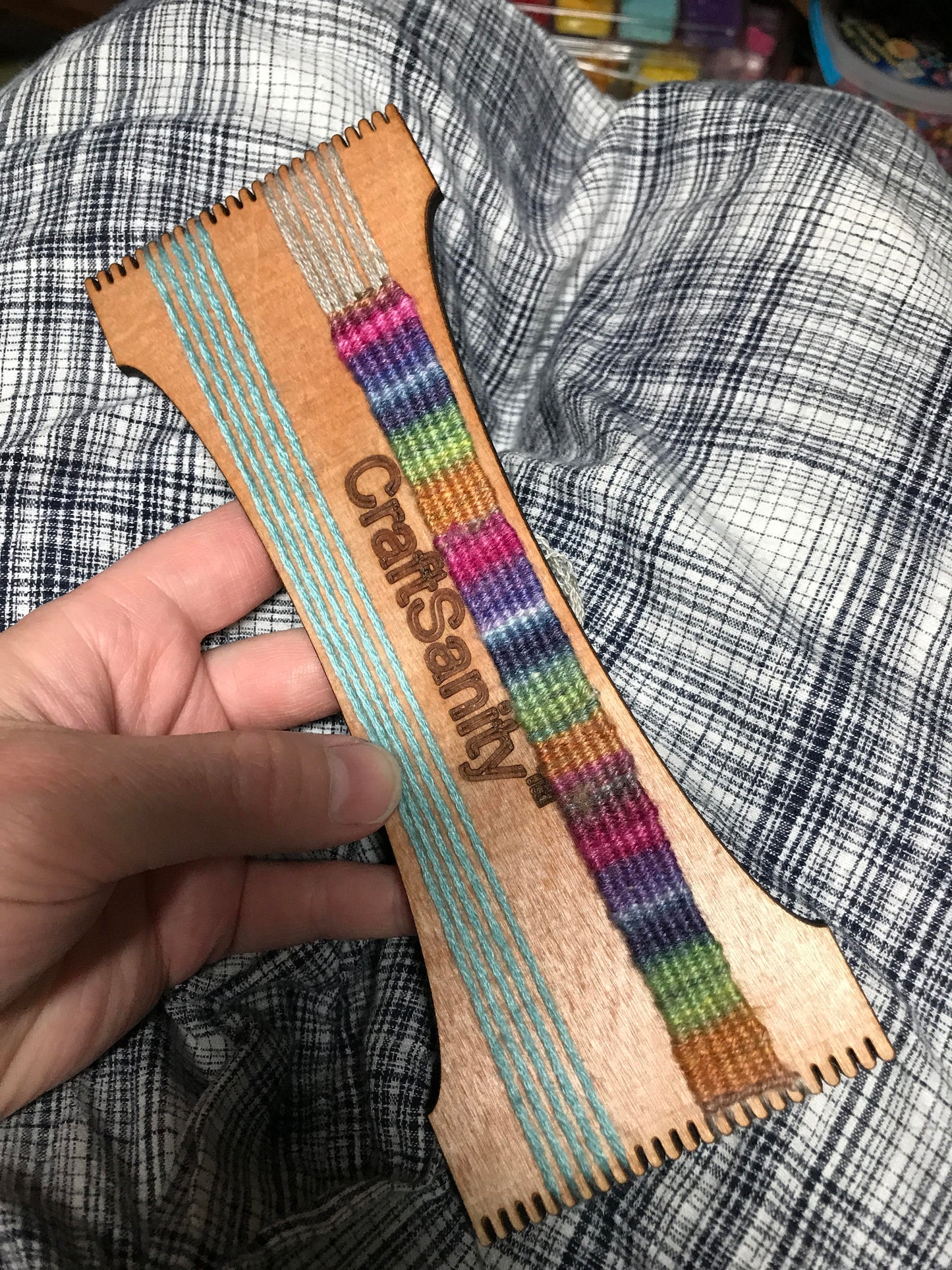 CraftSanity™ Bracelet & Mini Tapestry Loom