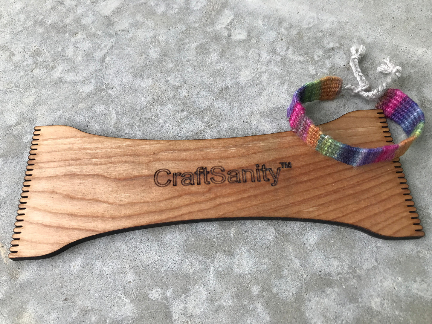 CraftSanity™ Bracelet & Mini Tapestry Loom