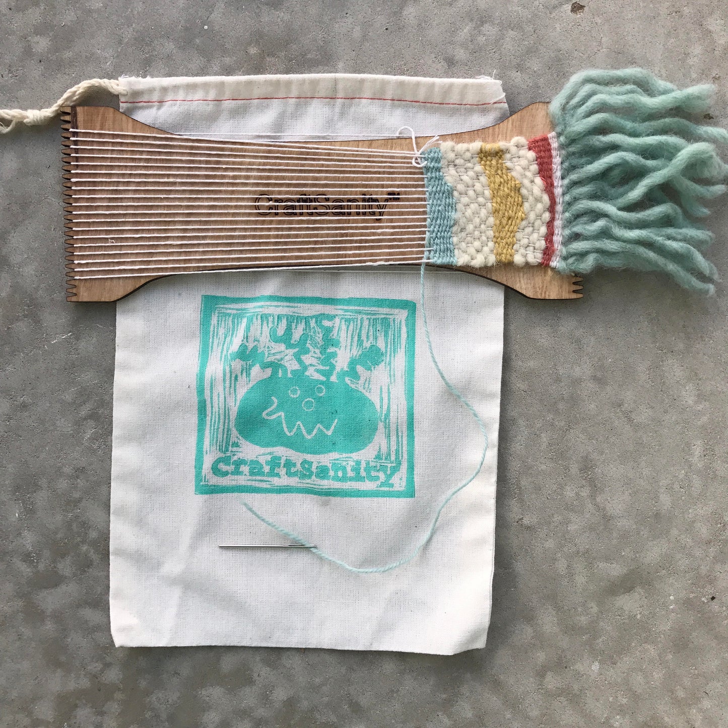 CraftSanity™ Bracelet & Mini Tapestry Loom