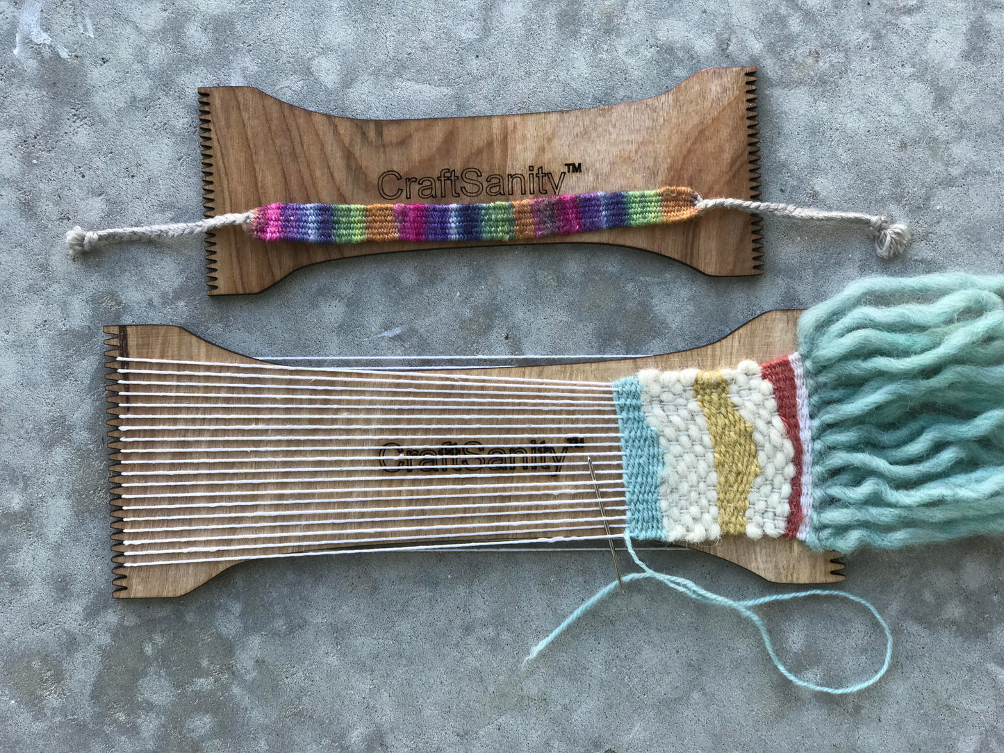 CraftSanity™ Bracelet & Mini Tapestry Loom