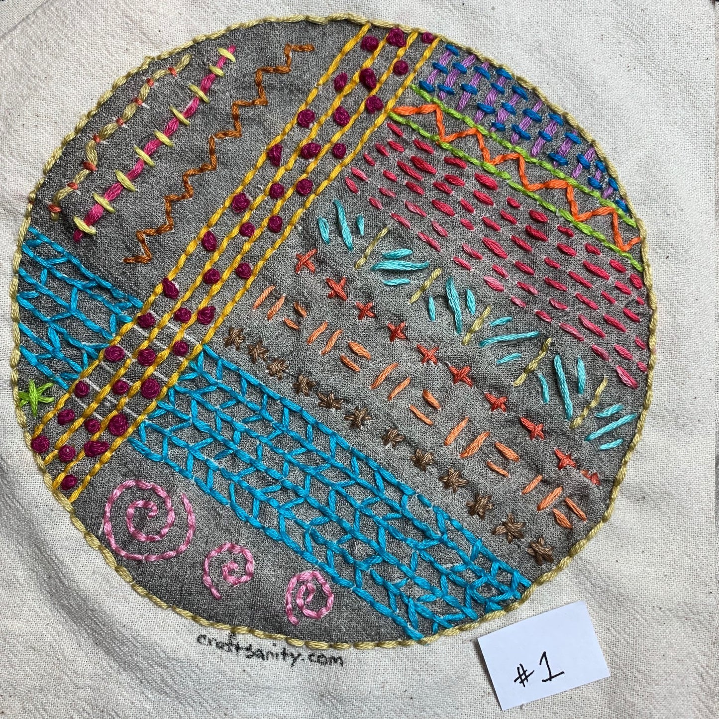 CraftSanity™ Embroidery Samplers