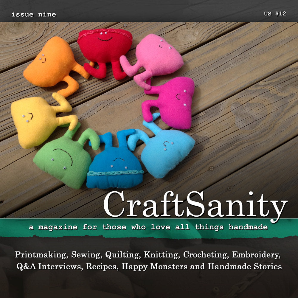 SALE! CraftSanity Magazine Issue 9 Print Edition