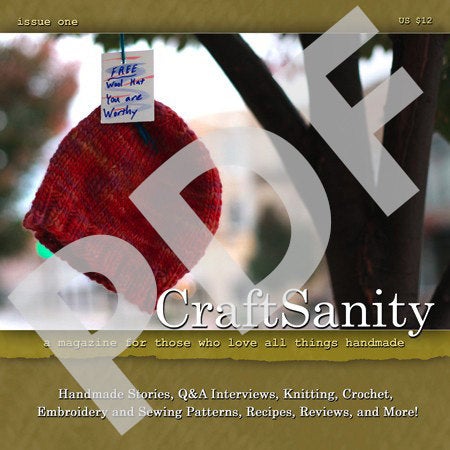 CraftSanity Magazine Issue 1 PDF Edition