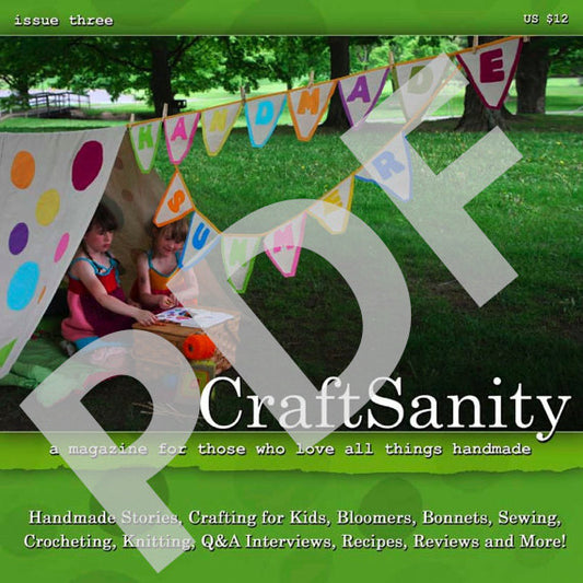 CraftSanity Magazine Issue 3 PDF Edition