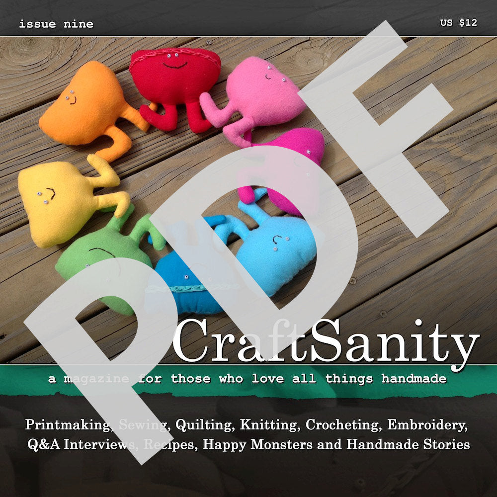 CraftSanity Magazine Issue 9 PDF Edition